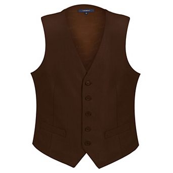 Gioberti Men's Formal Suit Vest