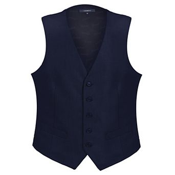Gioberti Men's Formal Suit Vest
