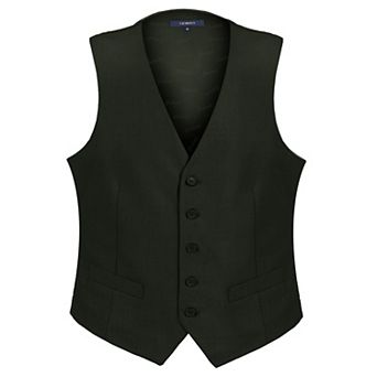 Gioberti Men's Formal Suit Vest