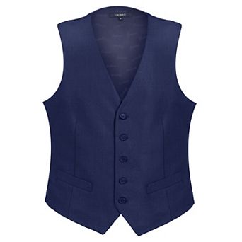 Gioberti Men's Formal Suit Vest