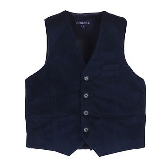 Gioberti Kid's Velvet Formal Suit Vest