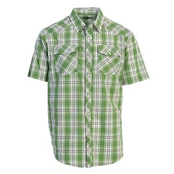 Gioberti Mens Western Cowboy Short Sleeve Shirt with Snap Buttons