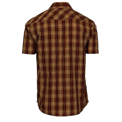 Gioberti Mens Western Cowboy Short Sleeve Shirt with Snap Buttons