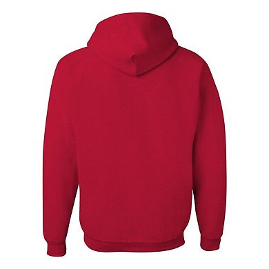 Superman Red & Black Shield Adult Pull Over Hoodie