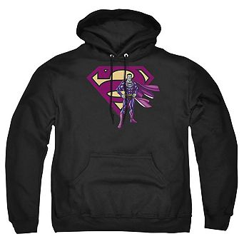 Superman Bizarro & Logo Adult Pull Over Hoodie