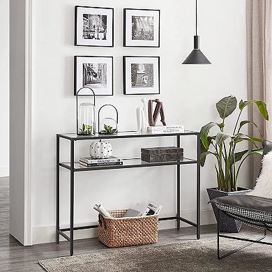 Tempered Glass Console Table