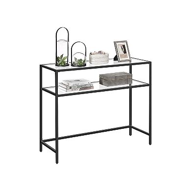 Tempered Glass Console Table