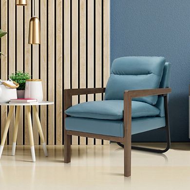 Hivvago Single Sofa Chair-blue