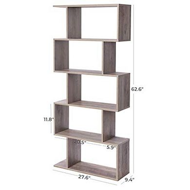 Hivvago Bookcase And Display Shelf