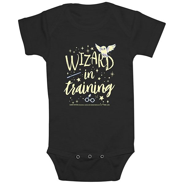 Baby Boy Harry Potter Wizard In Training Bodysuit
