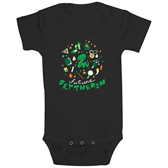 Baby Boy Harry Potter Future Slytherin Bodysuit