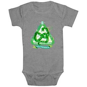 Baby Boy Harry Potter Slytherin Crest Bodysuit