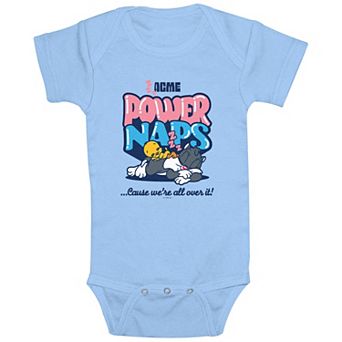 Baby Boy Looney Tunes Acme Power Naps Bodysuit