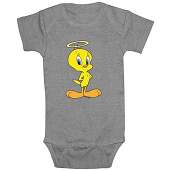 Baby Boy Looney Tunes Tweety Angel Bodysuit