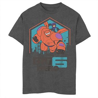 Boys 4-7 Big Hero Six Flight Over The City Graphic Tee