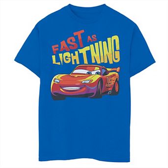 Boys 4-7 Cars Fast As Lightning Graphic Tee