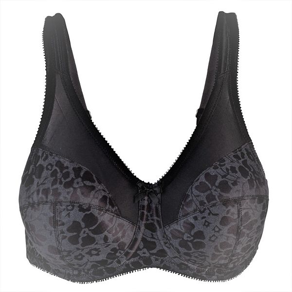 Full Figured Support Underwire Bra