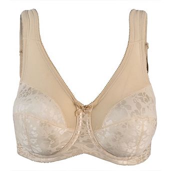 Full Figured Support Underwire Bra