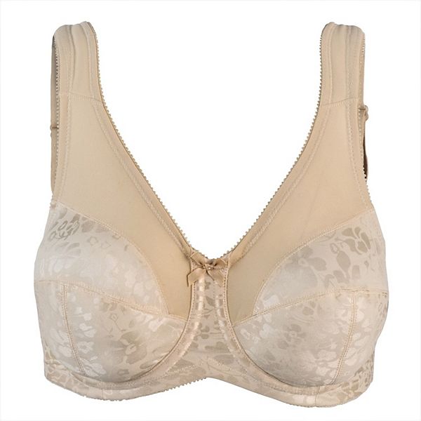 Full Figured Support Underwire Bra