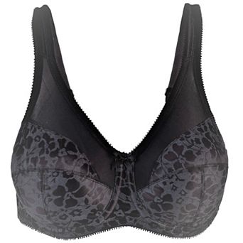 Full Figured Support Underwire Bra