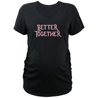 Maternity Better Together V-Neck Tee