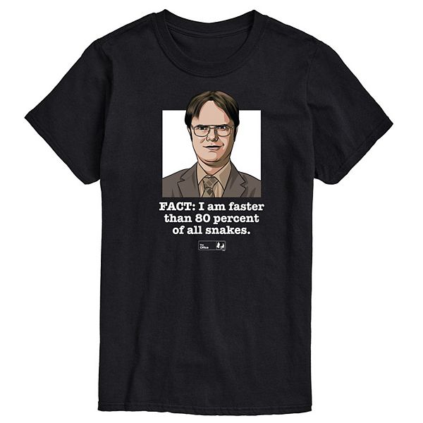 Men's The Office Dwight Fact Faster Graphic Tee