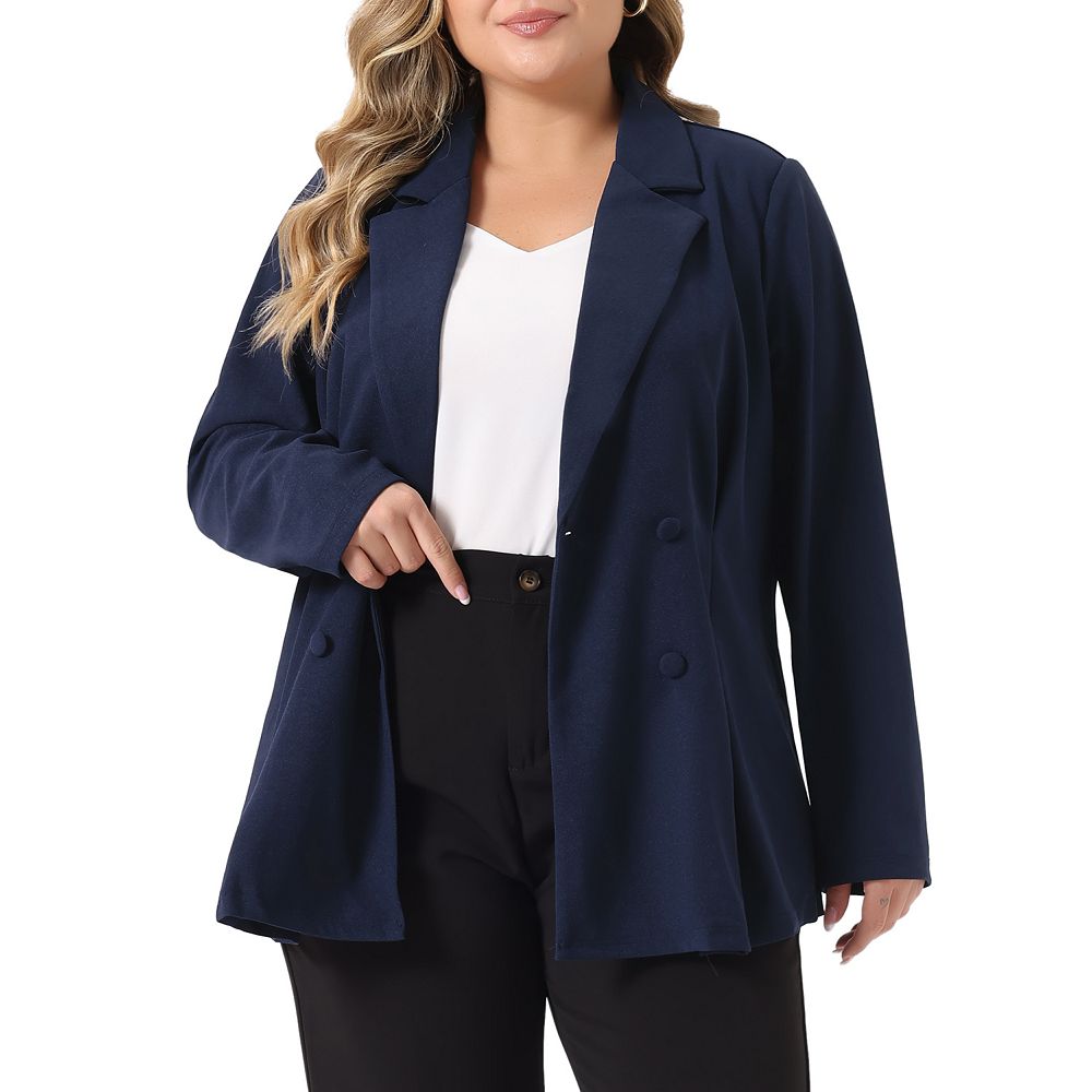 Women Plus Size Blazers 2023 Summer Fashion British