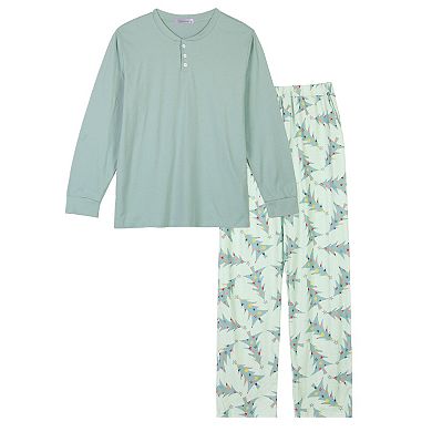 Christmas Sleepwear Long Sleeve Tee With Pants Lounge Pajama Sets