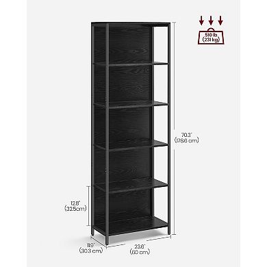 6-tier Led Bookshelf
