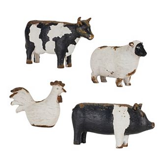 Farm Animal Candle Holder (Set Of 4)