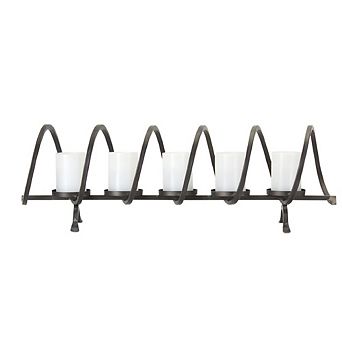 Modern Metal Sprial Candle Holder Centerpiece 31"L