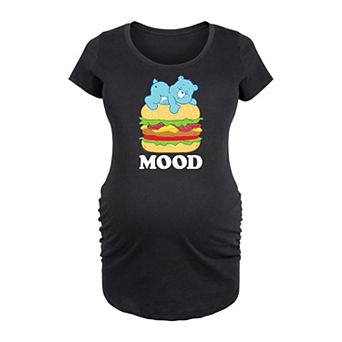 Maternity Care Bears Mood Bedtime Bear Burger Graphic Tee