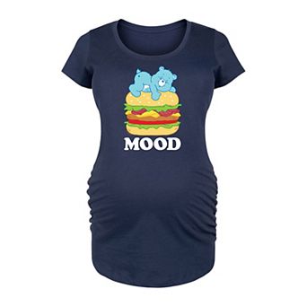 Maternity Care Bears Mood Bedtime Bear Burger Graphic Tee