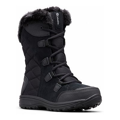 靴 Columbia Ice Maiden Ii 6748450_Black_Columbia_Gray?