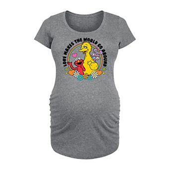 Maternity Sesame Street Love Graphic Tee