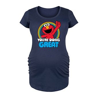 Maternity Sesame Street Elmo You're Doing Great Graphic Tee