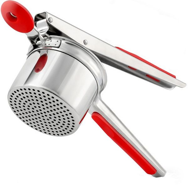 Zulay Kitchen Potato Ricer with 3 Interchangeable Discs