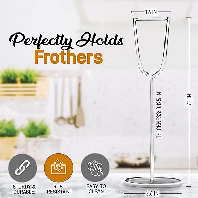 Zulay Kitchen Ultra Frother Stand for Milk Frothers