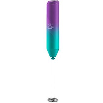 Zulay Kitchen Powerful Milk Frother Wand - FrothMate Mini Milk Frother Handheld Stainless Steel