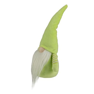 Northlight Lime Green & White Spring Gnome Table Decor