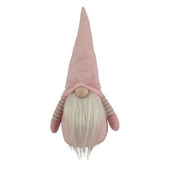 Northlight Pink & White Spring Gnome Table Decor