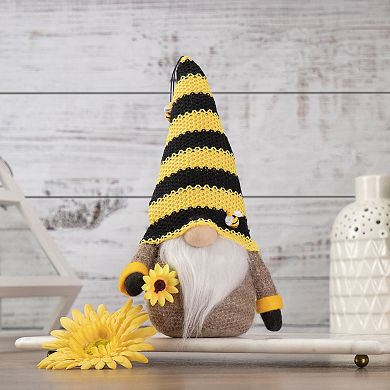 Northlight Bumblebee & Sunflower Springtime Gnome Table Decor