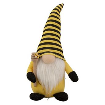 Northlight Yellow & Black Bumblebee Springtime Gnome Table Decor