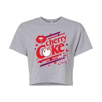 Juniors' Cherry Coke Very Cherry Graphic Tee