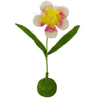 Northlight Green & Yellow Artificial Fuchsia Spring Floral Table Decor