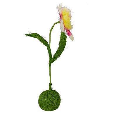 Northlight Green & Yellow Artificial Fuchsia Spring Floral Table Decor