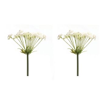 Melrose Queen Anne's Lace Stem 2 pc Set