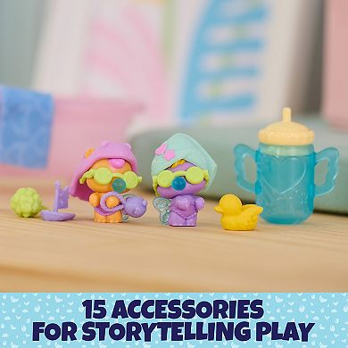 Hatchimals Alive Self-Hatching Eggs Mini Hippo Figures Playset