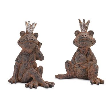Melrose Royal Sitting Frog Table Decor 6-piece Set