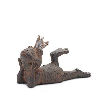 Melrose Royal Lounging Frogs Indoor/Outdoor Table Decor 6-piece Set